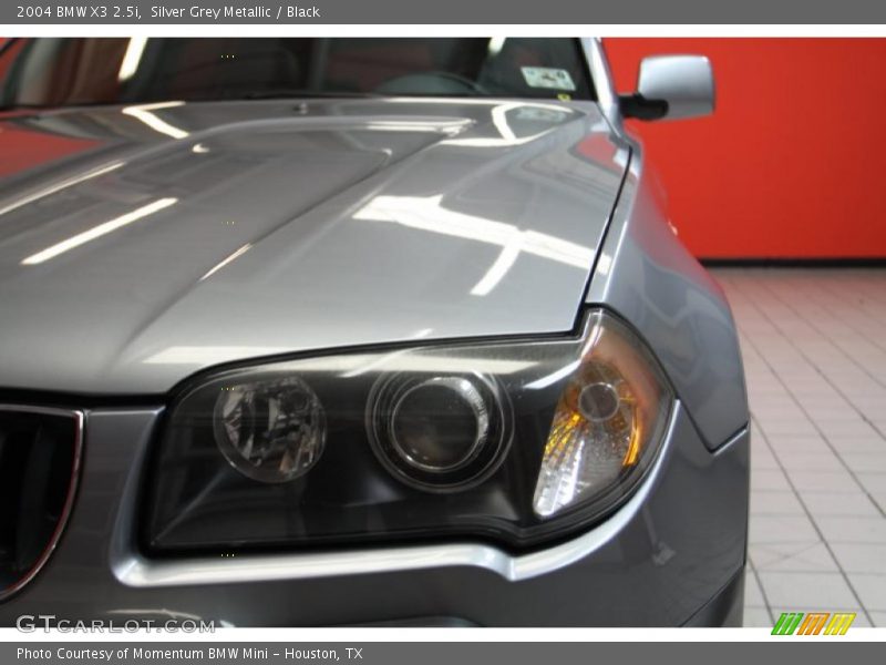 Silver Grey Metallic / Black 2004 BMW X3 2.5i