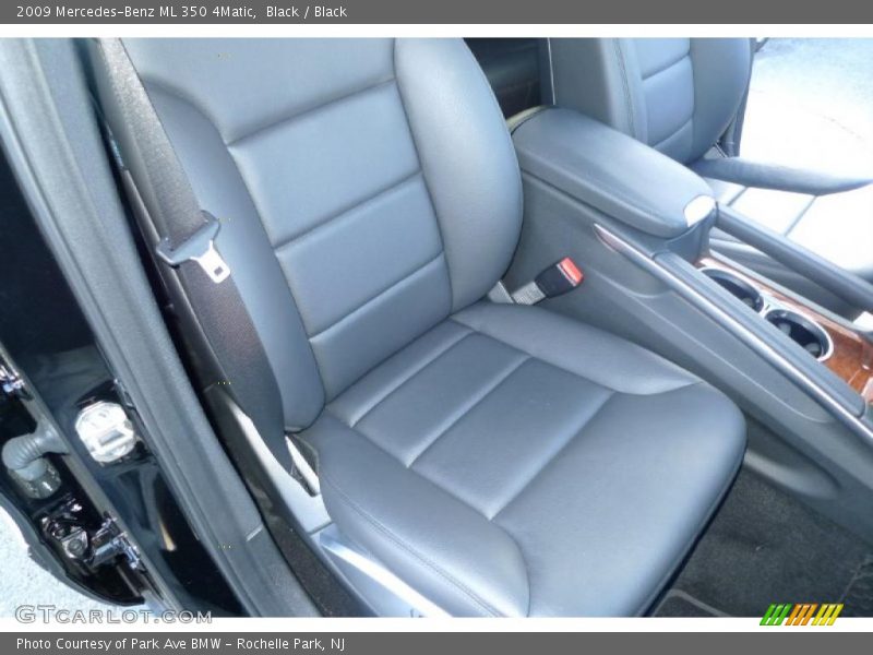 Black / Black 2009 Mercedes-Benz ML 350 4Matic