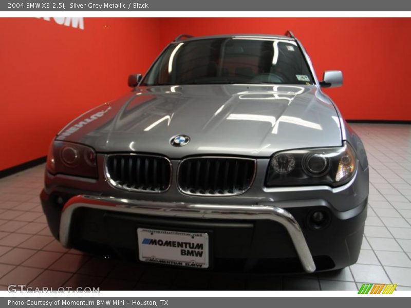 Silver Grey Metallic / Black 2004 BMW X3 2.5i