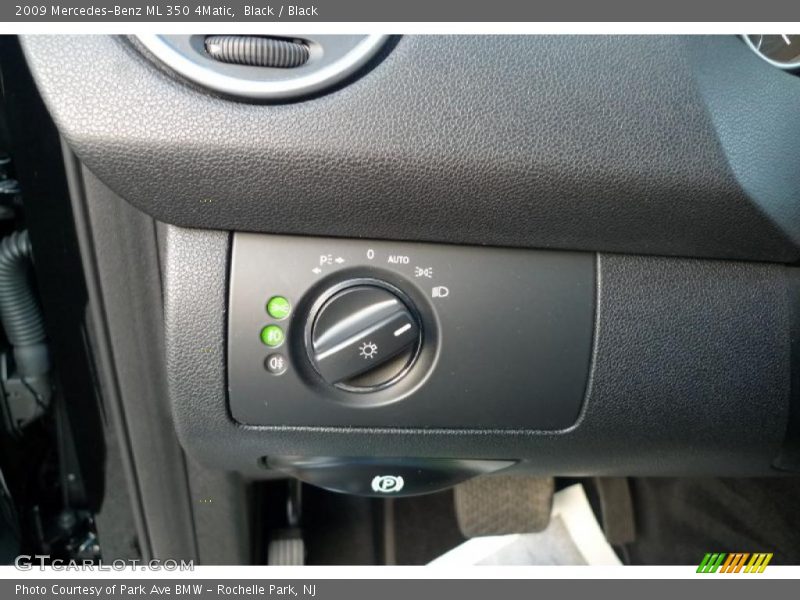 Black / Black 2009 Mercedes-Benz ML 350 4Matic