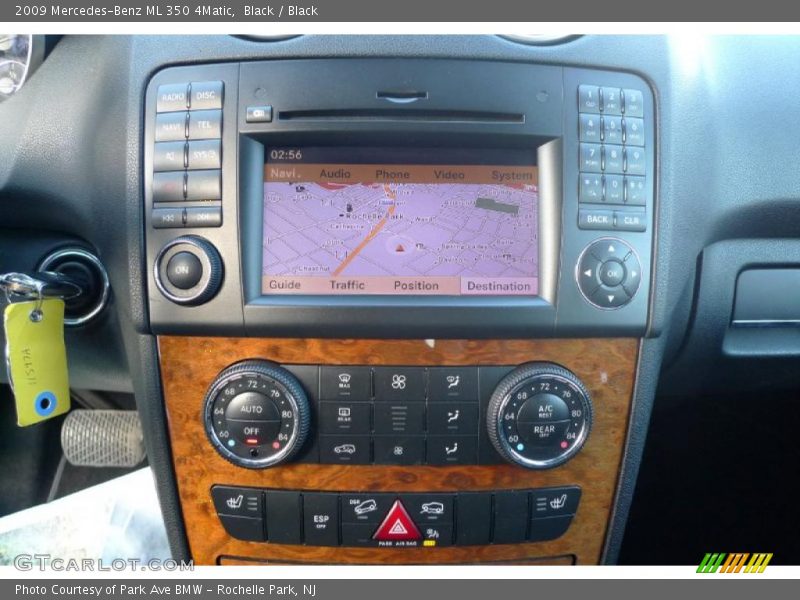 Black / Black 2009 Mercedes-Benz ML 350 4Matic