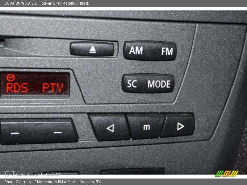 Silver Grey Metallic / Black 2004 BMW X3 2.5i