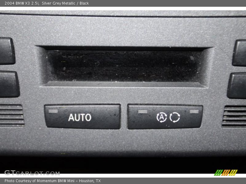 Silver Grey Metallic / Black 2004 BMW X3 2.5i