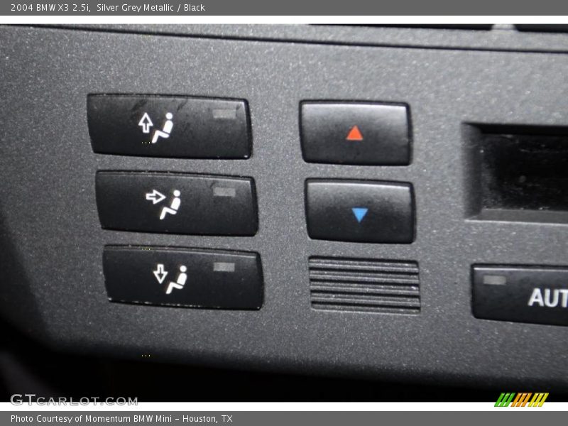 Silver Grey Metallic / Black 2004 BMW X3 2.5i