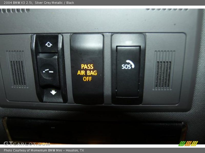 Silver Grey Metallic / Black 2004 BMW X3 2.5i