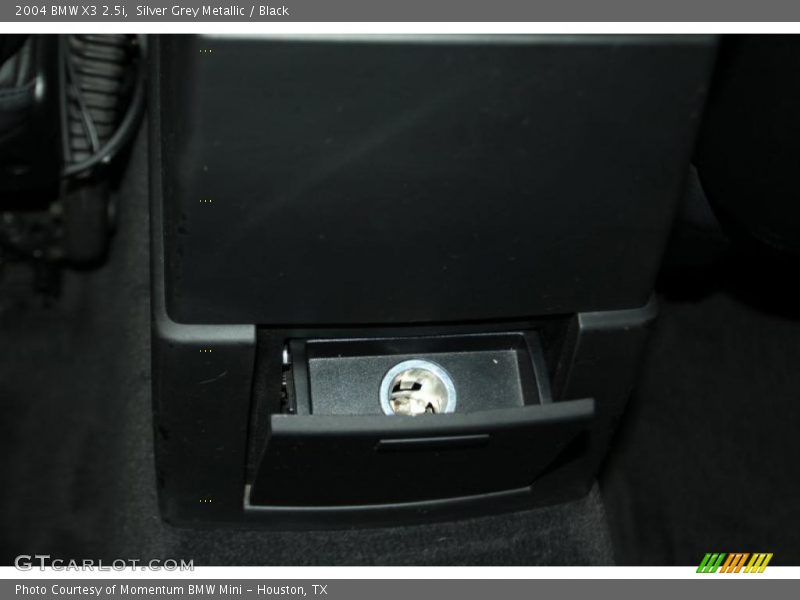 Silver Grey Metallic / Black 2004 BMW X3 2.5i