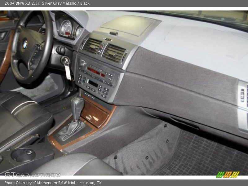 Silver Grey Metallic / Black 2004 BMW X3 2.5i
