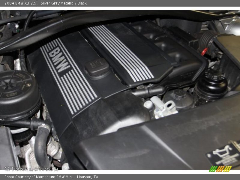 Silver Grey Metallic / Black 2004 BMW X3 2.5i