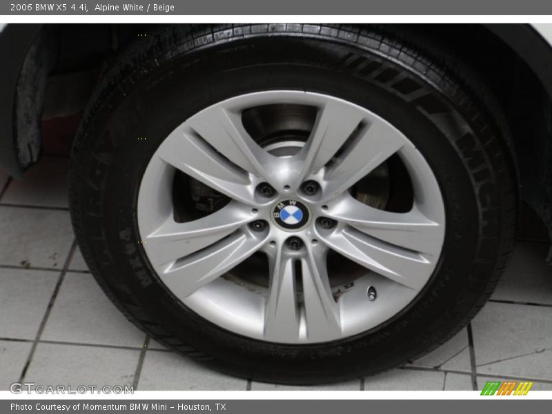 Alpine White / Beige 2006 BMW X5 4.4i