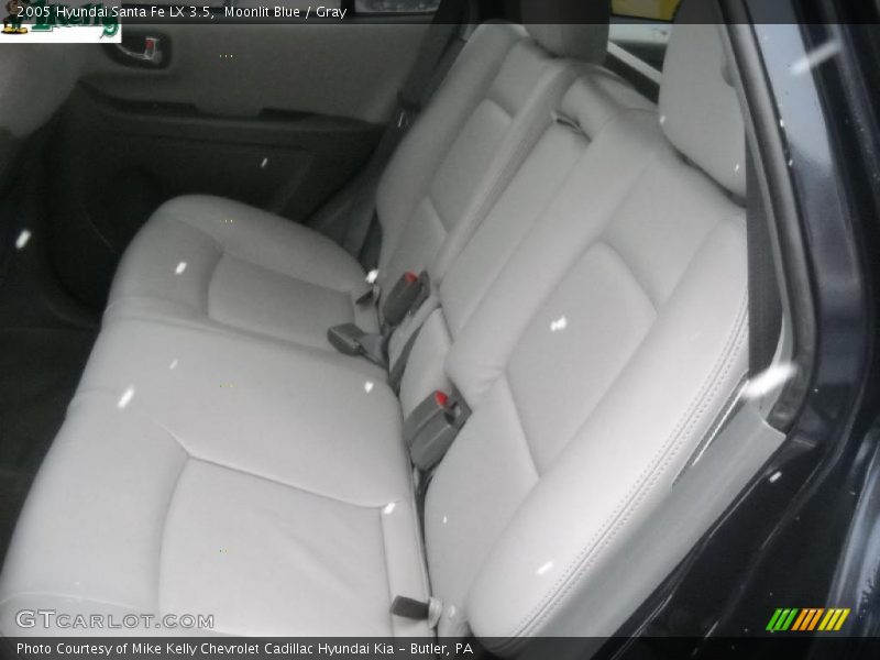 Moonlit Blue / Gray 2005 Hyundai Santa Fe LX 3.5