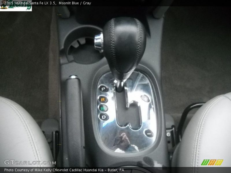 Moonlit Blue / Gray 2005 Hyundai Santa Fe LX 3.5