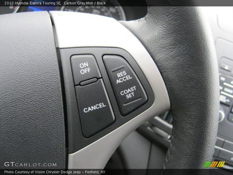 Carbon Gray Mist / Black 2010 Hyundai Elantra Touring SE