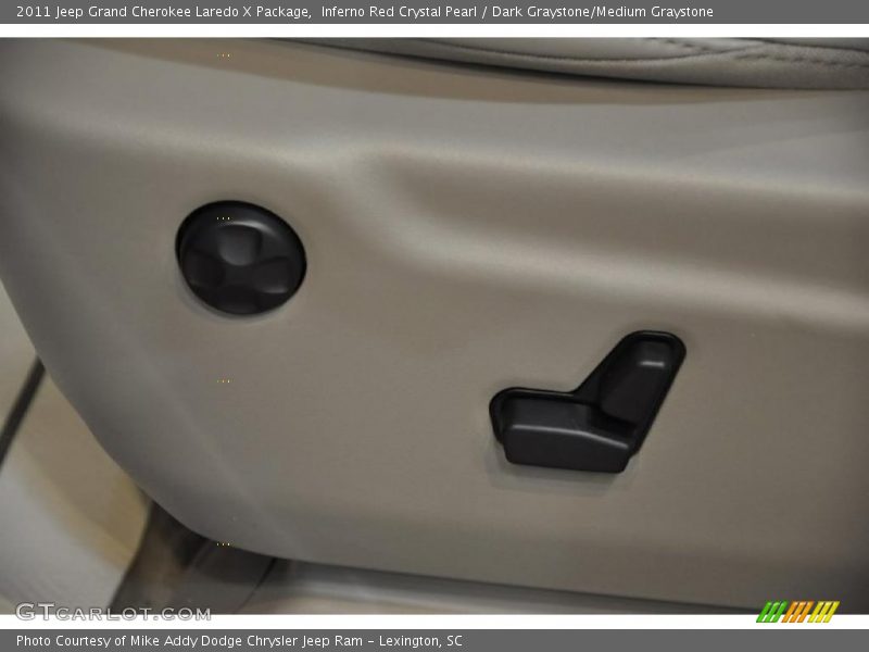 Inferno Red Crystal Pearl / Dark Graystone/Medium Graystone 2011 Jeep Grand Cherokee Laredo X Package