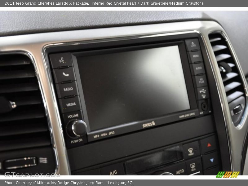 Inferno Red Crystal Pearl / Dark Graystone/Medium Graystone 2011 Jeep Grand Cherokee Laredo X Package