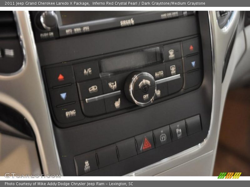 Inferno Red Crystal Pearl / Dark Graystone/Medium Graystone 2011 Jeep Grand Cherokee Laredo X Package