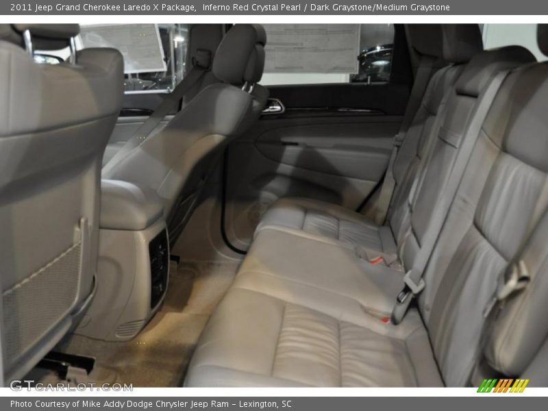 Inferno Red Crystal Pearl / Dark Graystone/Medium Graystone 2011 Jeep Grand Cherokee Laredo X Package