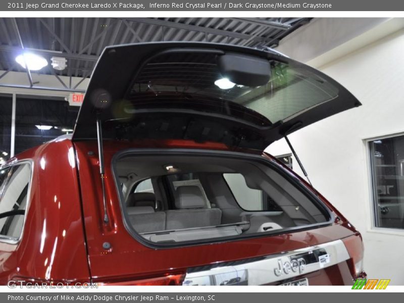 Inferno Red Crystal Pearl / Dark Graystone/Medium Graystone 2011 Jeep Grand Cherokee Laredo X Package