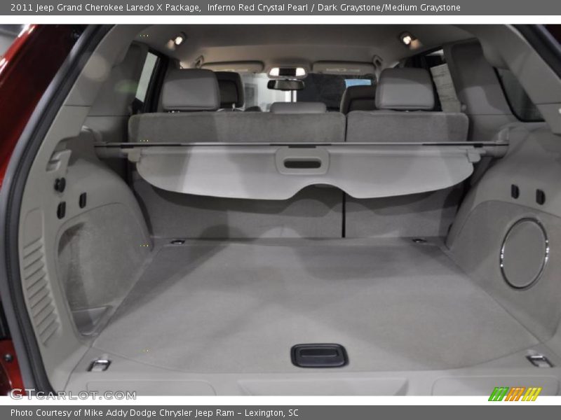 Inferno Red Crystal Pearl / Dark Graystone/Medium Graystone 2011 Jeep Grand Cherokee Laredo X Package