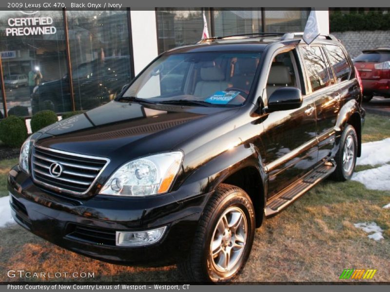 Black Onyx / Ivory 2009 Lexus GX 470