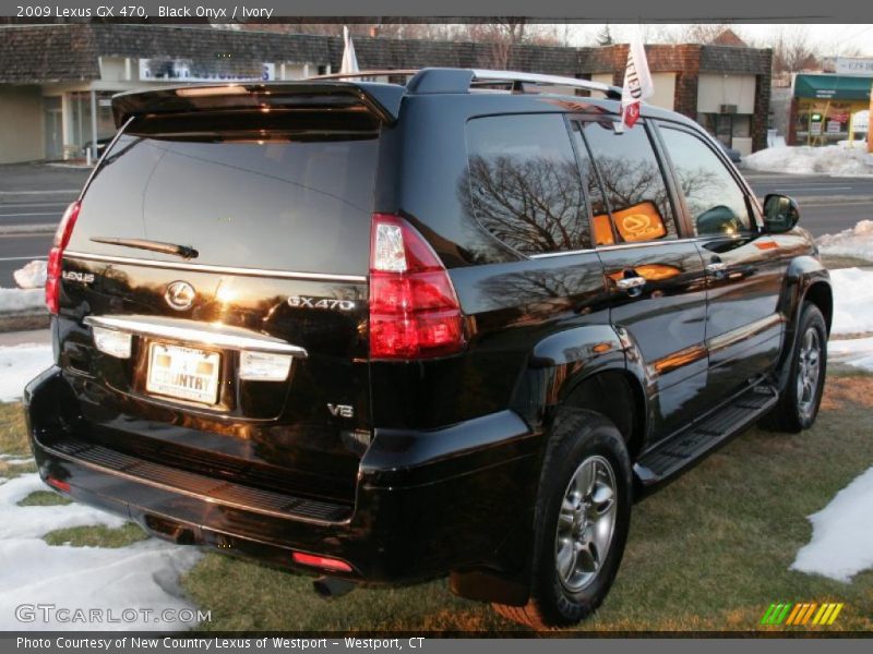 Black Onyx / Ivory 2009 Lexus GX 470