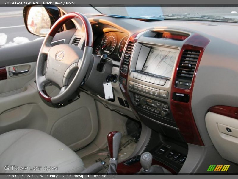 Black Onyx / Ivory 2009 Lexus GX 470