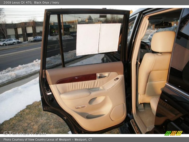 Black Onyx / Ivory 2009 Lexus GX 470