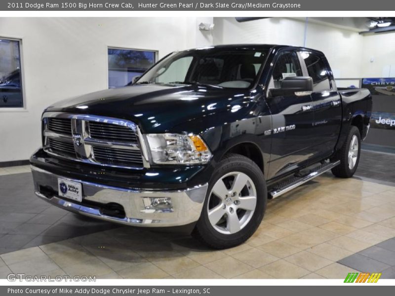 Front 3/4 View of 2011 Ram 1500 Big Horn Crew Cab