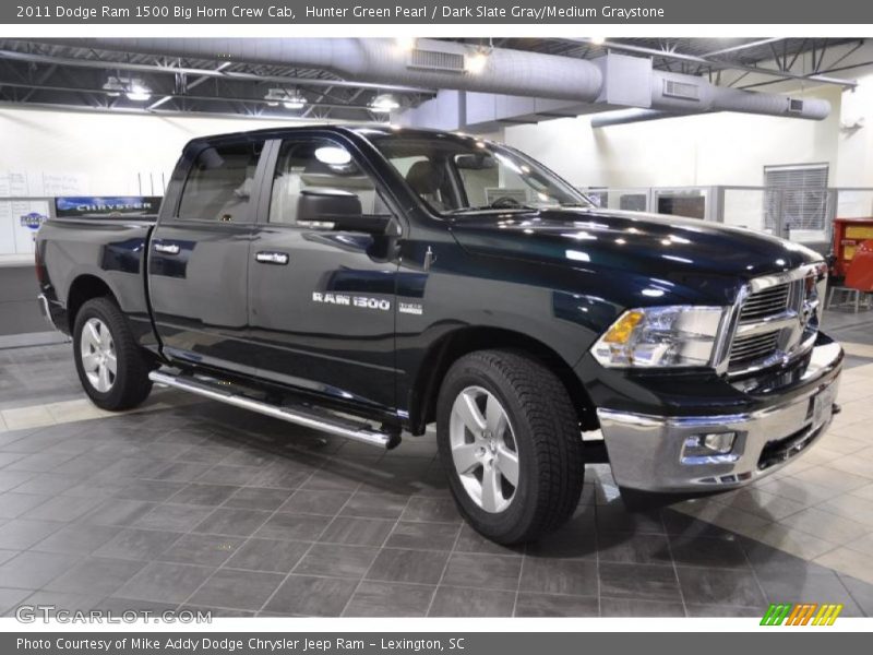  2011 Ram 1500 Big Horn Crew Cab Hunter Green Pearl