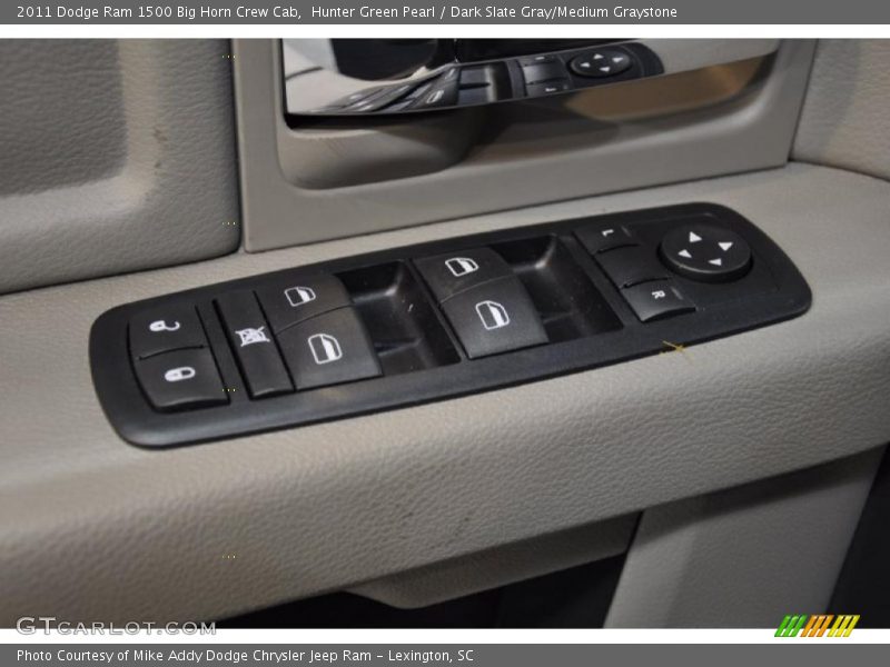 Hunter Green Pearl / Dark Slate Gray/Medium Graystone 2011 Dodge Ram 1500 Big Horn Crew Cab