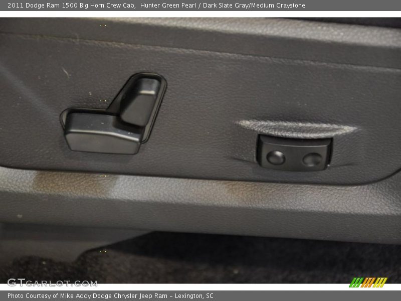 Hunter Green Pearl / Dark Slate Gray/Medium Graystone 2011 Dodge Ram 1500 Big Horn Crew Cab