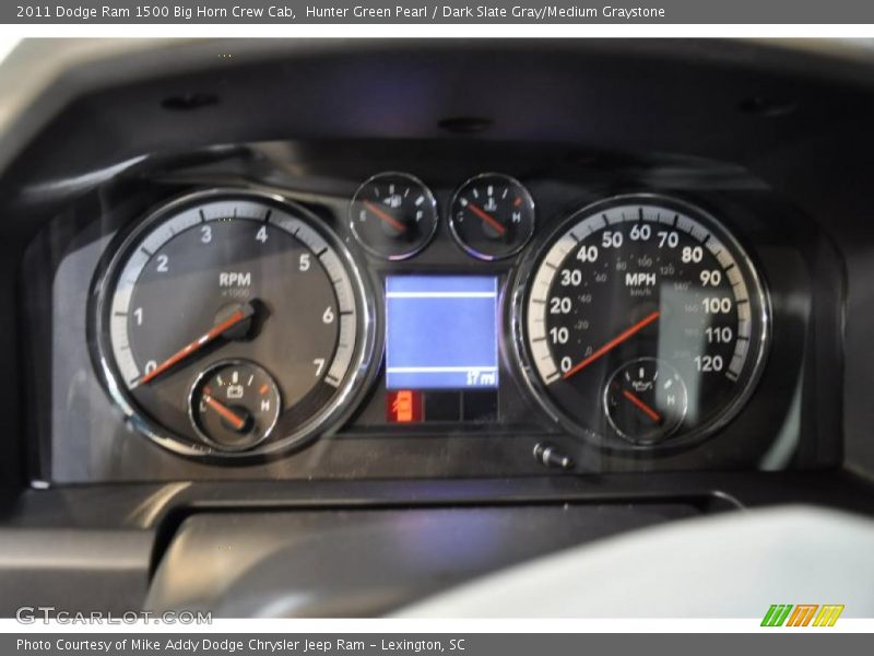  2011 Ram 1500 Big Horn Crew Cab Big Horn Crew Cab Gauges