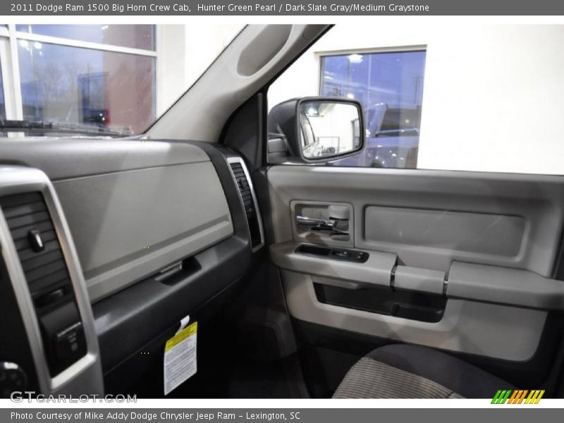 Hunter Green Pearl / Dark Slate Gray/Medium Graystone 2011 Dodge Ram 1500 Big Horn Crew Cab
