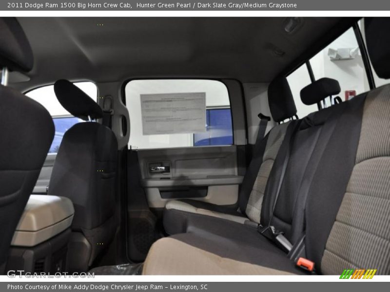 Hunter Green Pearl / Dark Slate Gray/Medium Graystone 2011 Dodge Ram 1500 Big Horn Crew Cab