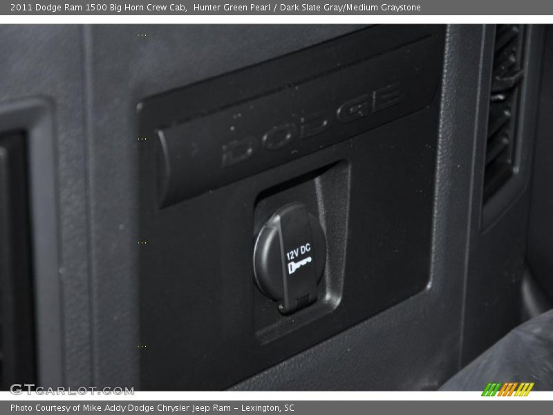 Hunter Green Pearl / Dark Slate Gray/Medium Graystone 2011 Dodge Ram 1500 Big Horn Crew Cab
