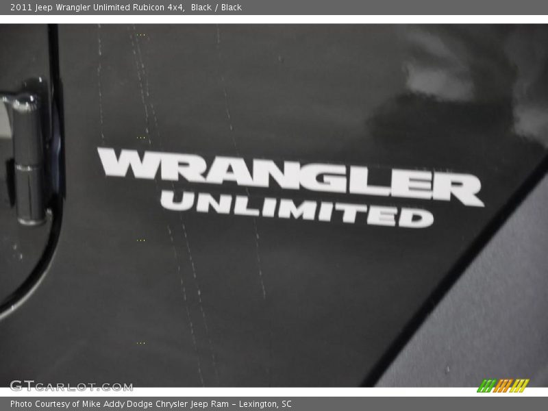 Black / Black 2011 Jeep Wrangler Unlimited Rubicon 4x4