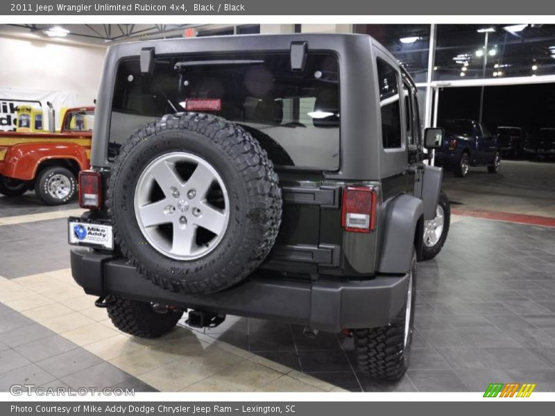 Black / Black 2011 Jeep Wrangler Unlimited Rubicon 4x4