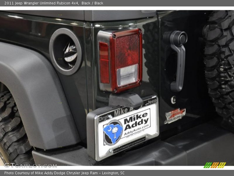 Black / Black 2011 Jeep Wrangler Unlimited Rubicon 4x4
