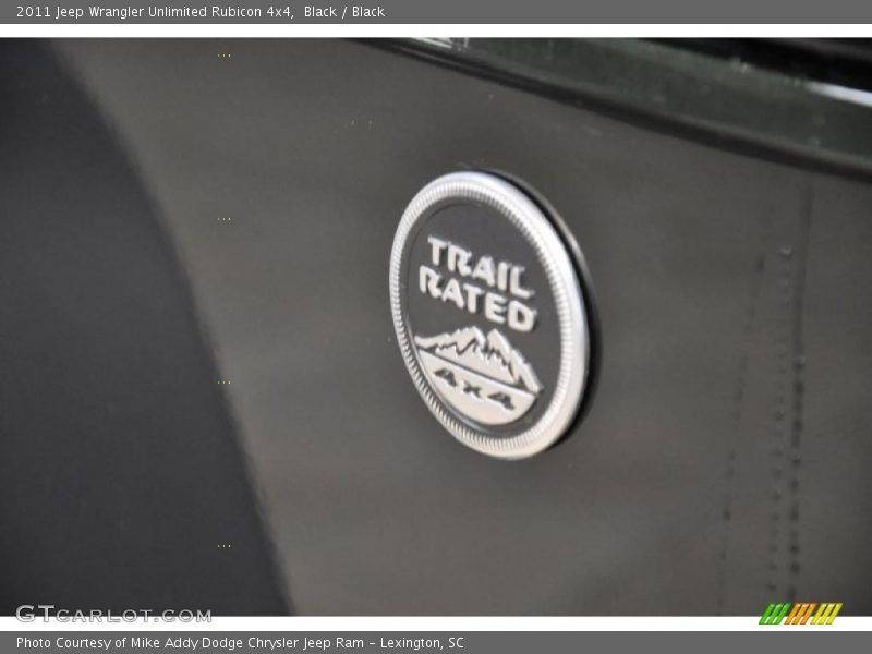 Black / Black 2011 Jeep Wrangler Unlimited Rubicon 4x4