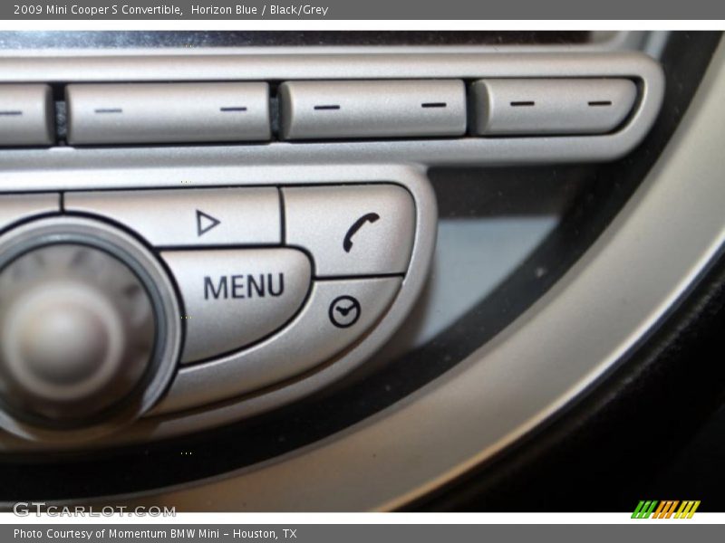Horizon Blue / Black/Grey 2009 Mini Cooper S Convertible