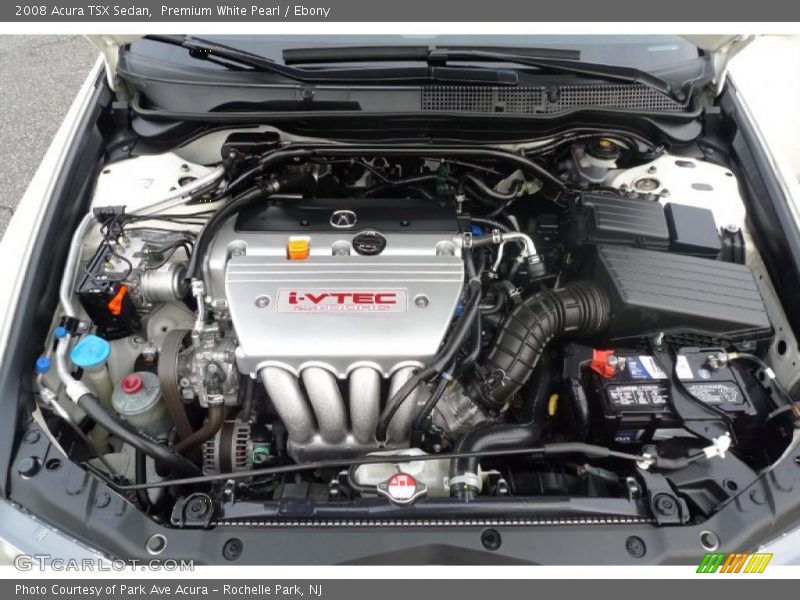 Premium White Pearl / Ebony 2008 Acura TSX Sedan