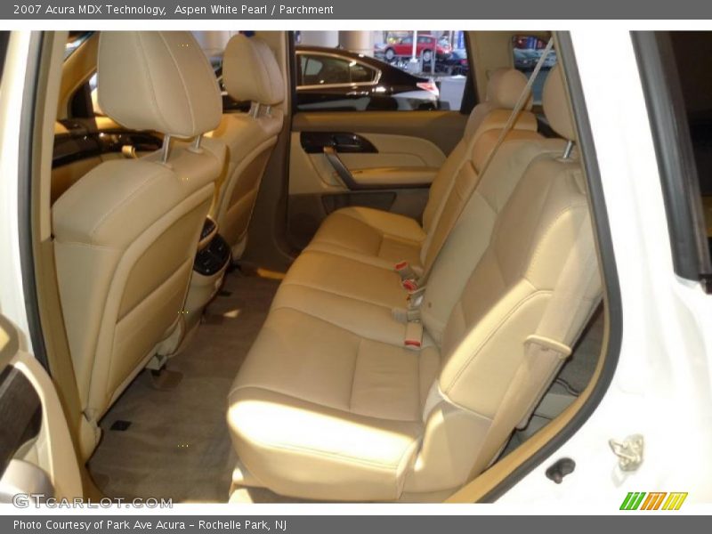 Aspen White Pearl / Parchment 2007 Acura MDX Technology