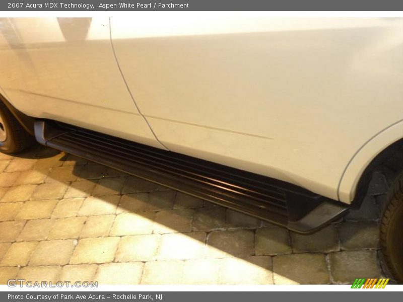 Aspen White Pearl / Parchment 2007 Acura MDX Technology