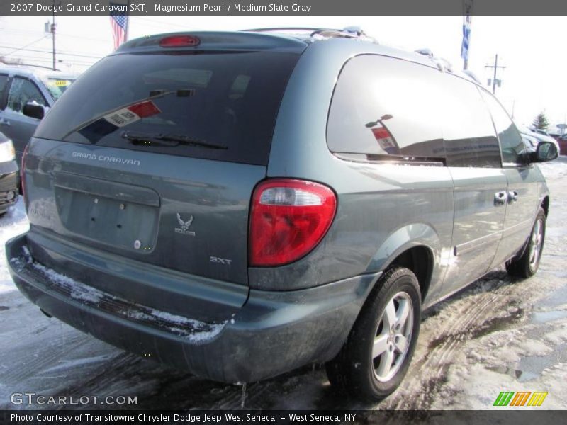 Magnesium Pearl / Medium Slate Gray 2007 Dodge Grand Caravan SXT