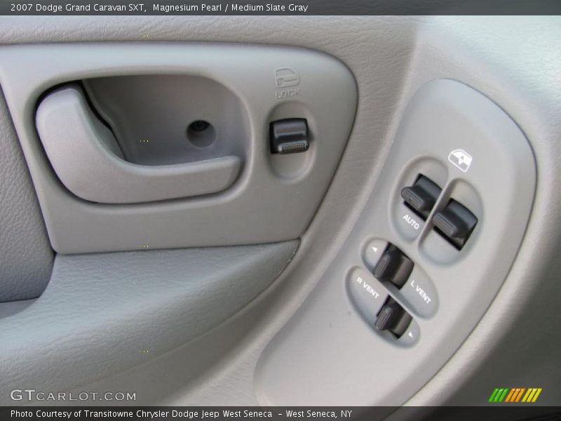 Magnesium Pearl / Medium Slate Gray 2007 Dodge Grand Caravan SXT