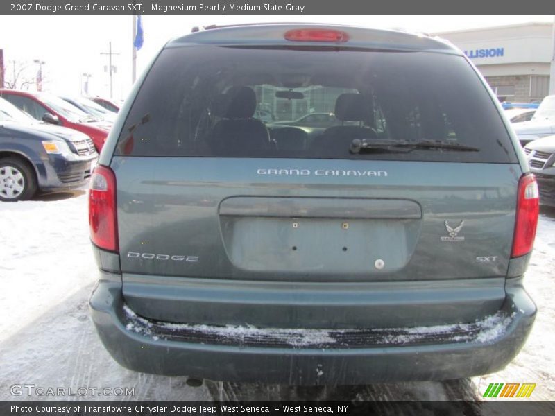 Magnesium Pearl / Medium Slate Gray 2007 Dodge Grand Caravan SXT