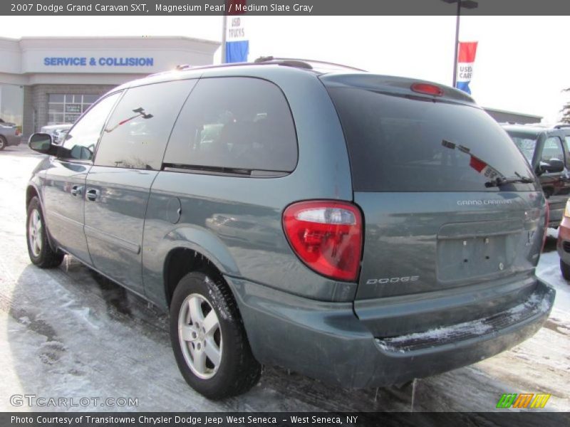 Magnesium Pearl / Medium Slate Gray 2007 Dodge Grand Caravan SXT