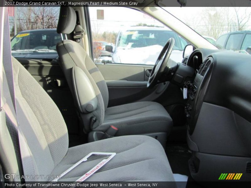 Magnesium Pearl / Medium Slate Gray 2007 Dodge Grand Caravan SXT