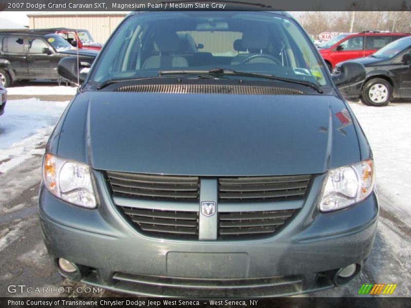 Magnesium Pearl / Medium Slate Gray 2007 Dodge Grand Caravan SXT