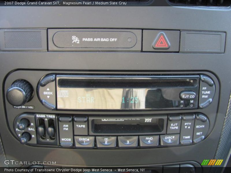 Magnesium Pearl / Medium Slate Gray 2007 Dodge Grand Caravan SXT