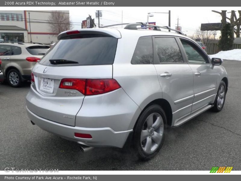Alabaster Silver Metallic / Ebony 2008 Acura RDX Technology